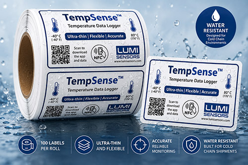 TempSense Flexible Temperature Data Logger Sticker TempSense Flexible Temperature Data Logger Sticker